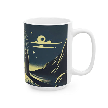 Midnight Circle Ceramic Mugs (11oz\15oz)