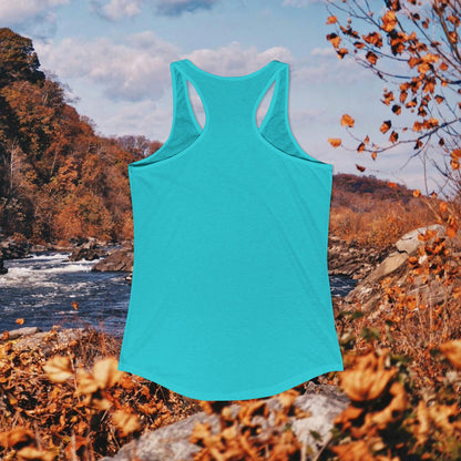 Raccoon Coffee Women's Racerback Tank