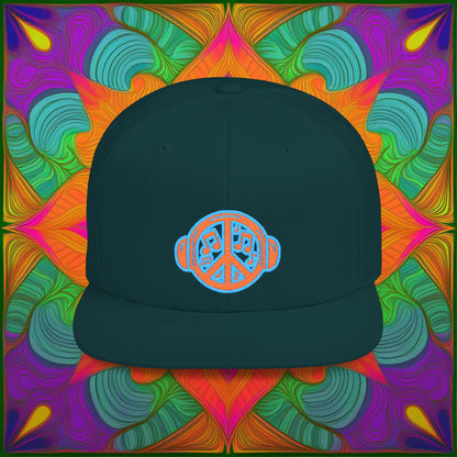 Beats Peace Logo Flat Bill Snapback