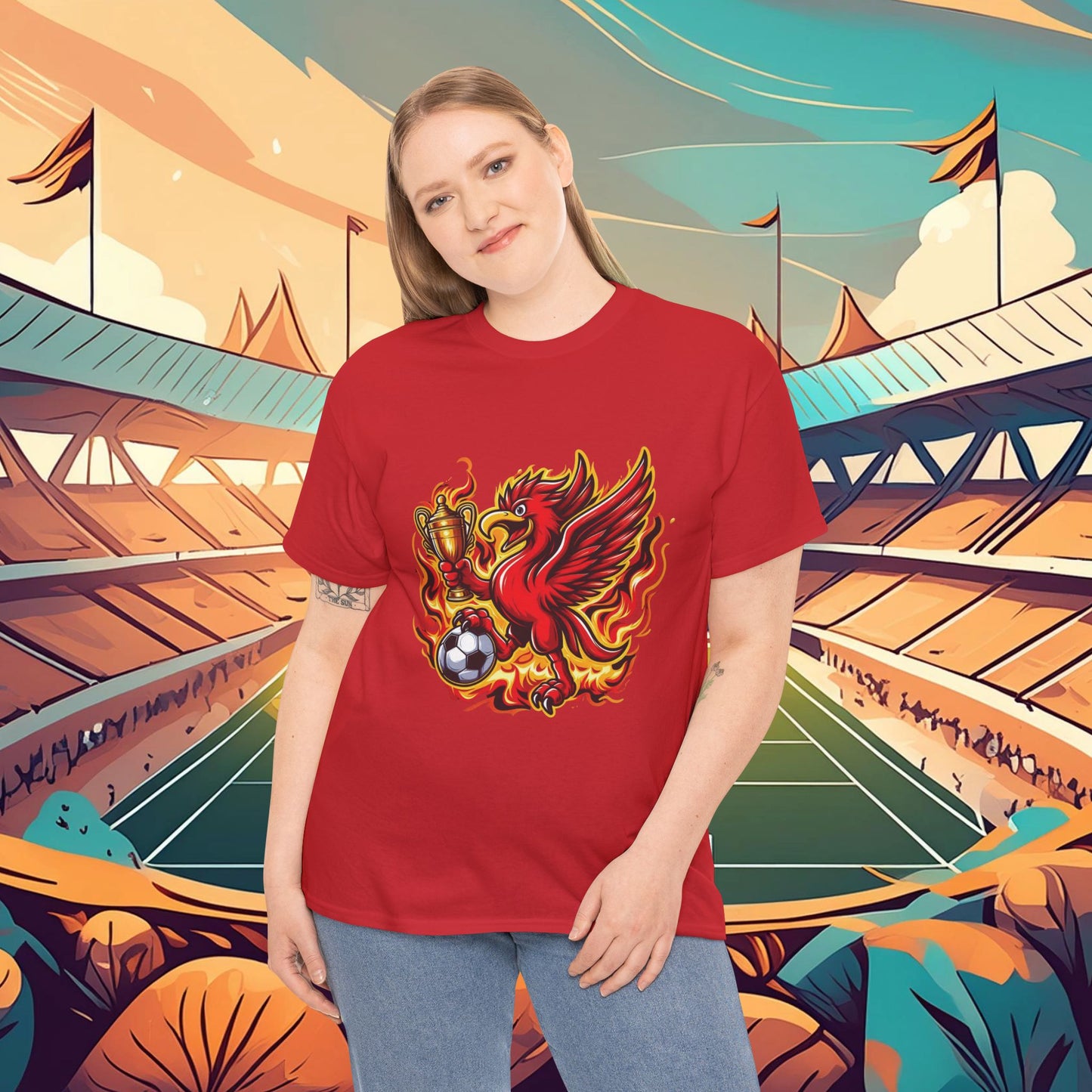 Liverpool Flames Tee