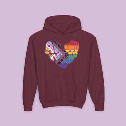 All You Need Is Love Youth Hoodie