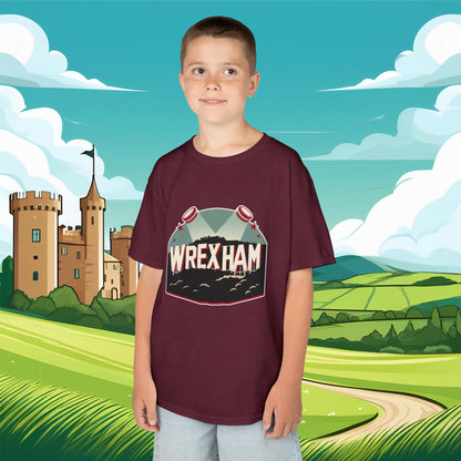 Wrexham Hollywood Sign Kids Tee