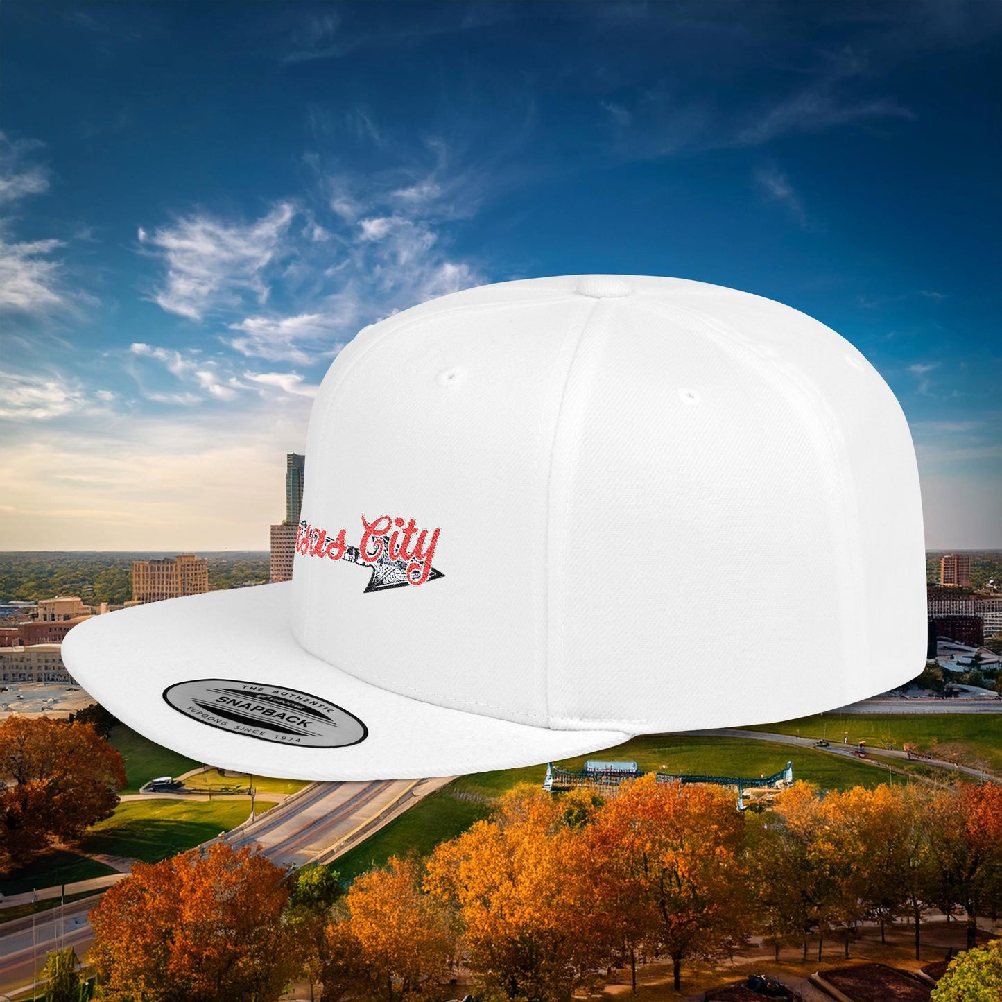 Kansas City Arrow Flat Bill Snapback