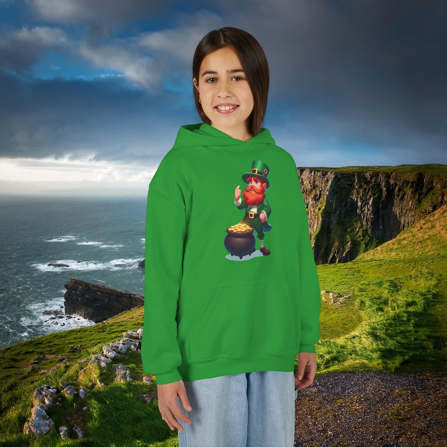 Leprechaun Youth Hoodie