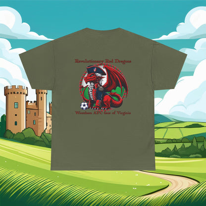 Revolutionary Red Dragons Front & Back Logo Tee