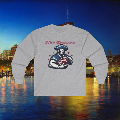 New England Football Long Sleeve Tee