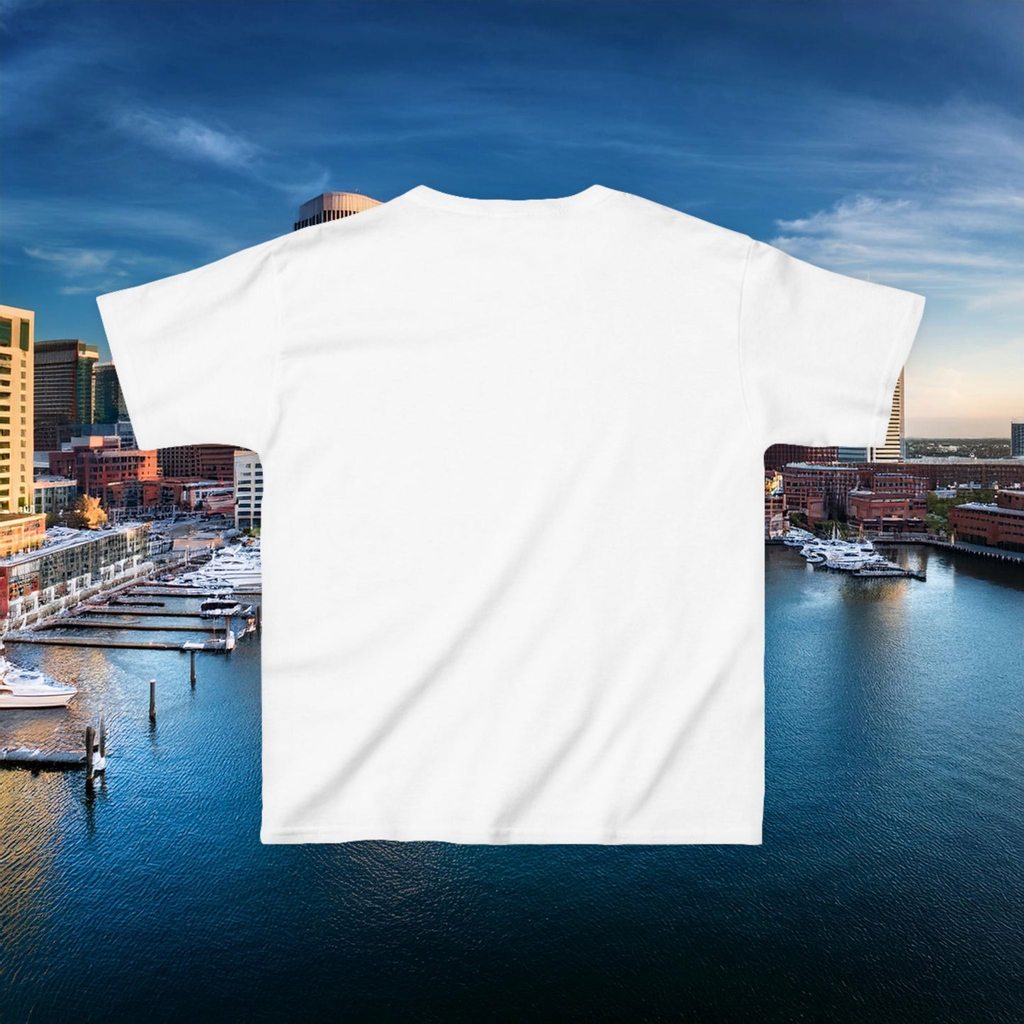 Baltimore Little Football Player Kids Tee