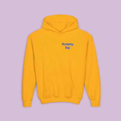 Sea Otter Soccer Logo Youth Hoodie