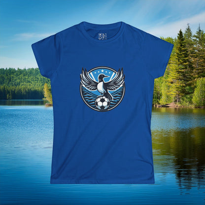 Minnesota United Logo Women's Softstyle Tee