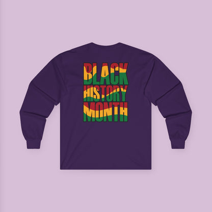 Black History Month Long Sleeve Tee