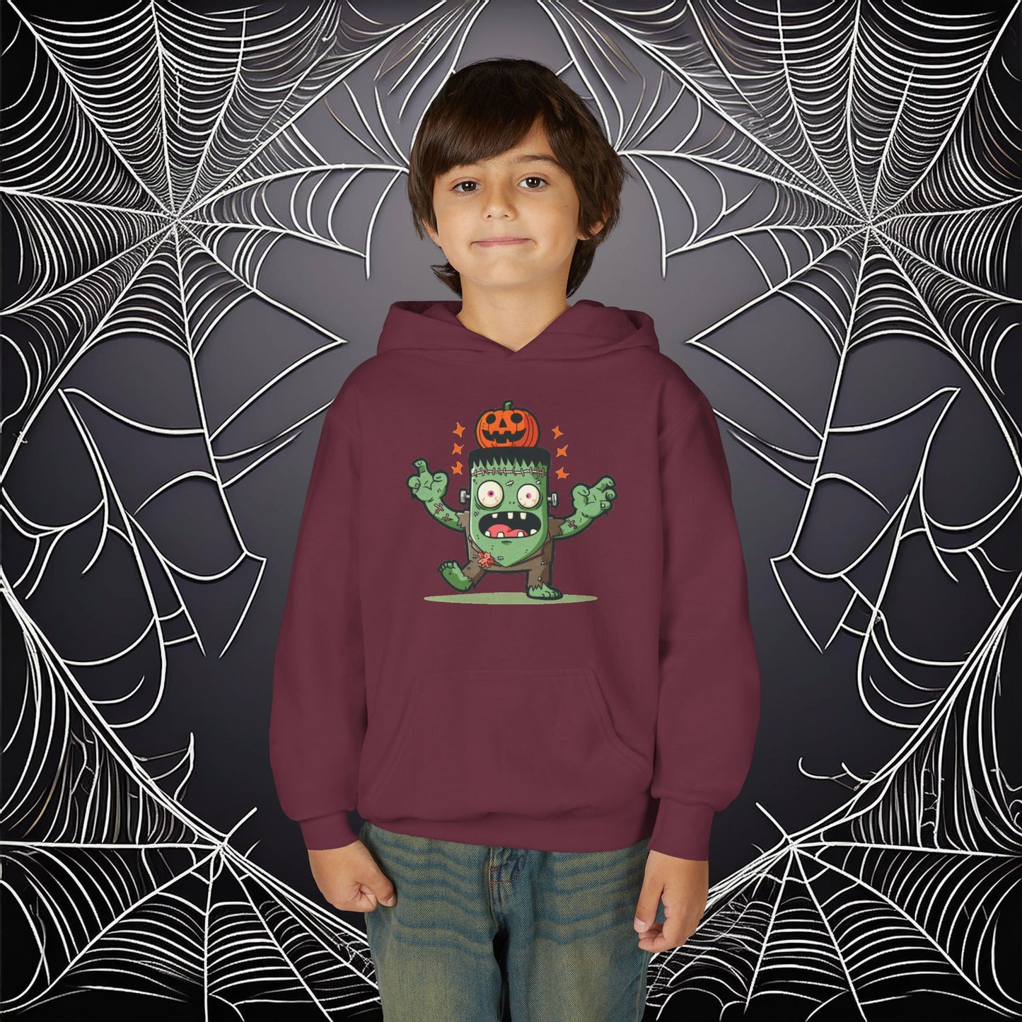 Little Frankenstein's Monster Youth Hoodie