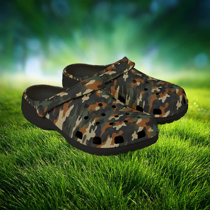 Camouflage Foam Clogs