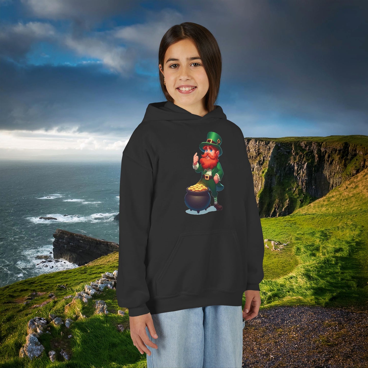 Leprechaun Youth Hoodie