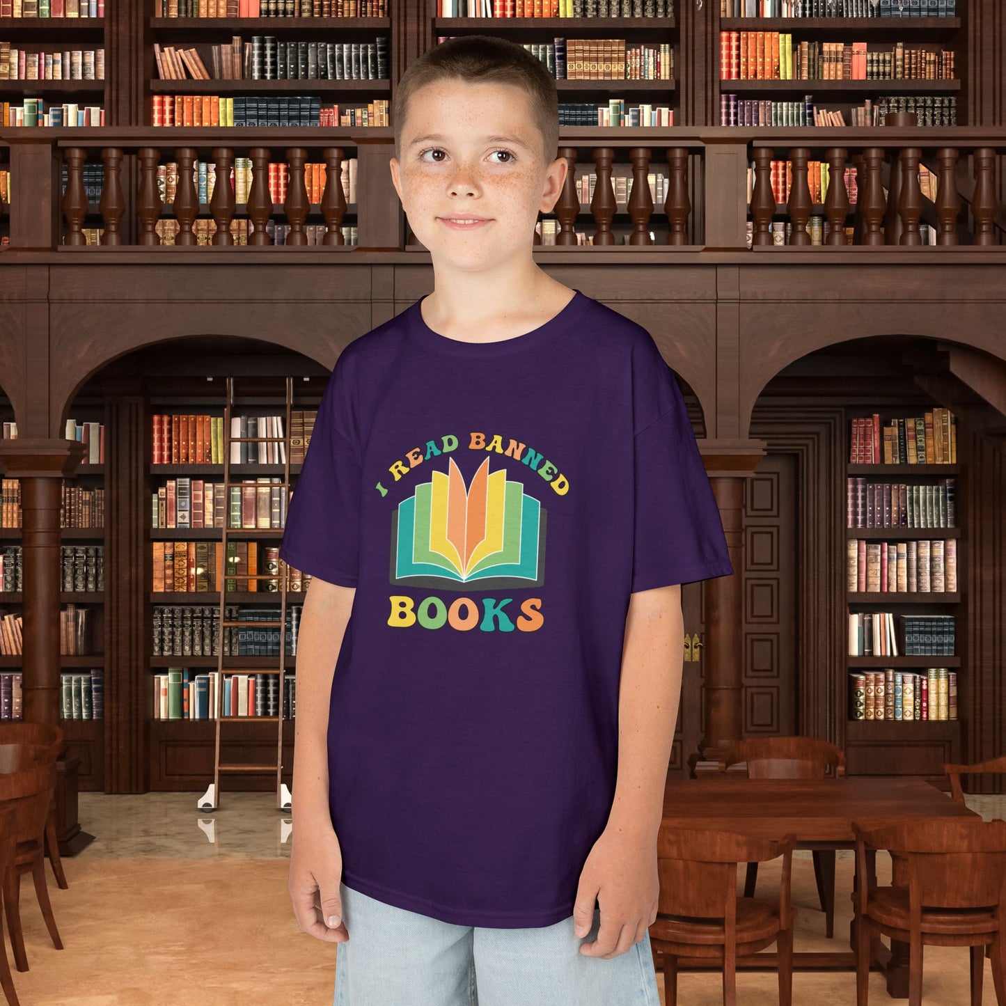 I Read Banned Books Kids Tee