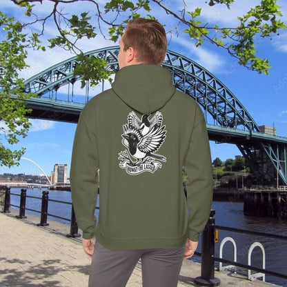 Newcastle United Howay The Lasses B&W (Twin Mags) Hoodie