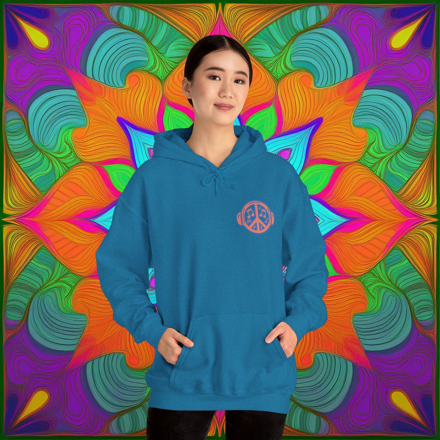 "Beats Not Bombs" Peace Hoodie