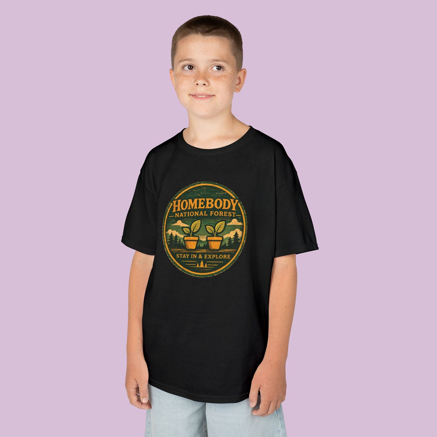 Homebody National Forest Kids Tee