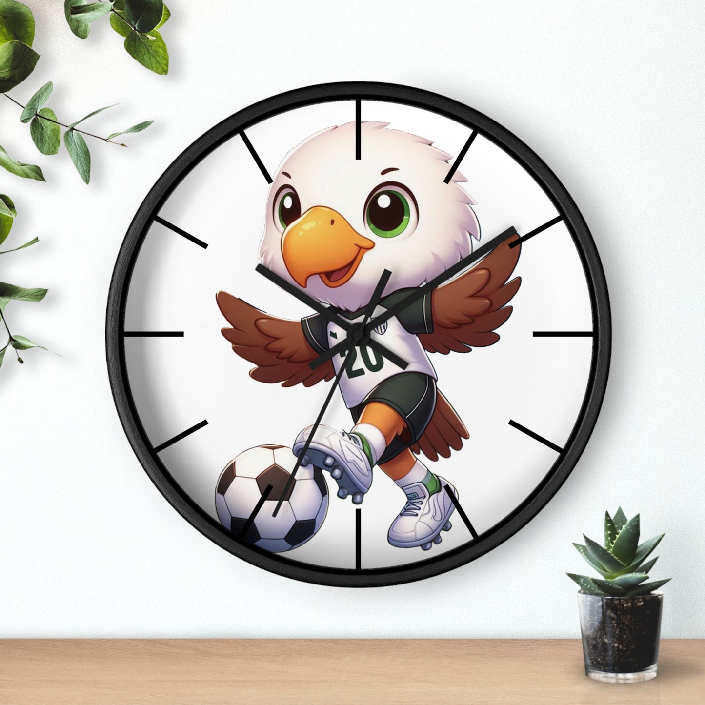 Mini US Fan Wall Clock