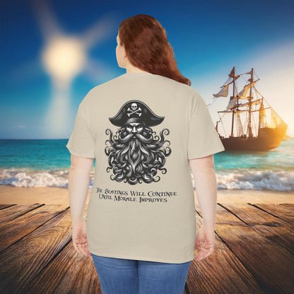 Pirate "Beatings Will Continue" Tee