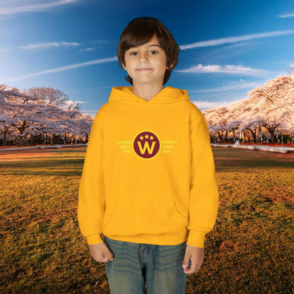 Washington DC Football Logo Youth Hoodie