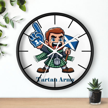 Tartan Army Wall Clock