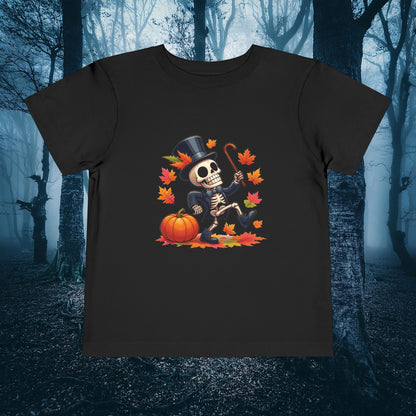 Snazzy Skeleton Toddler Tee