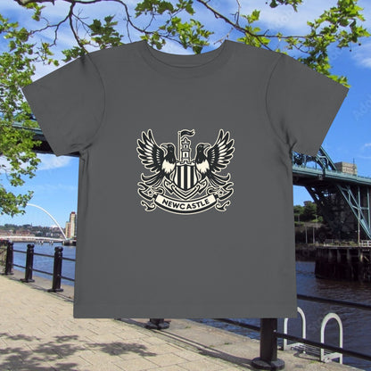Newcastle United B&W Crest Toddler Tee