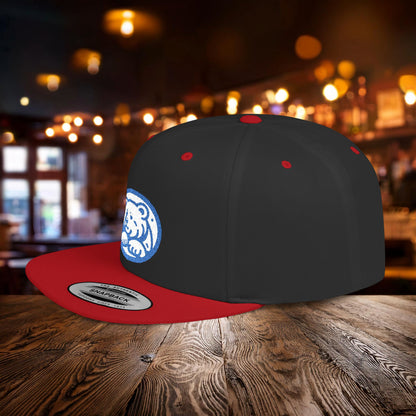 Bear Cub Flat Bill Snapback