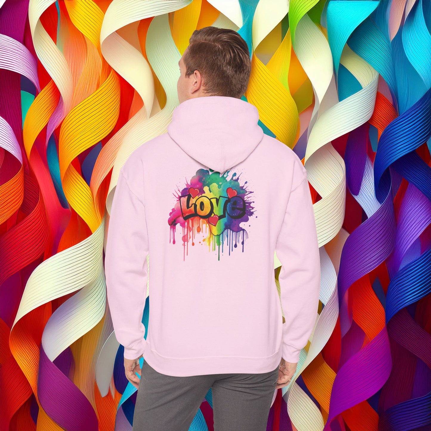 Love Color Bomb Hoodie