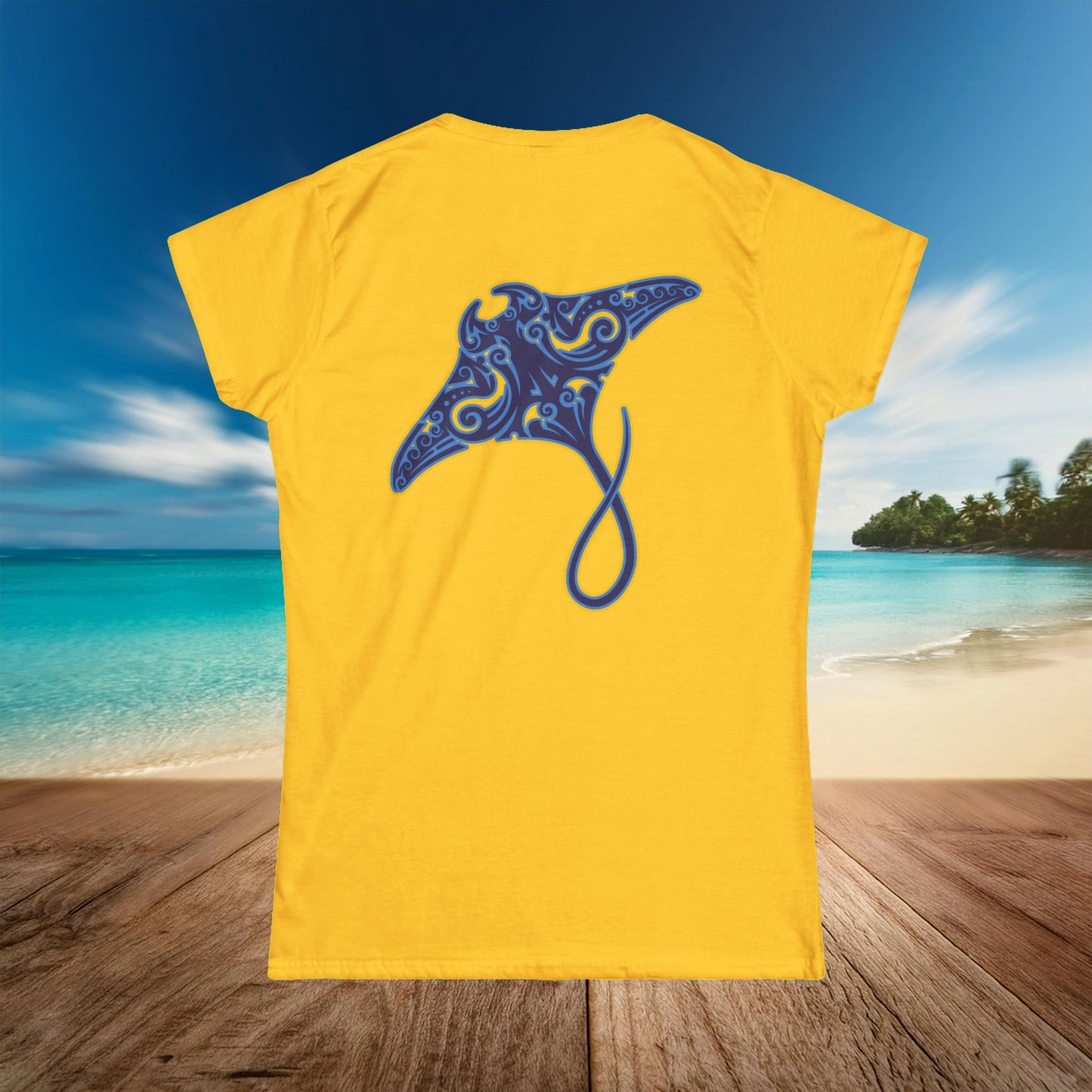 Manta Ray Women's Softstyle Tee