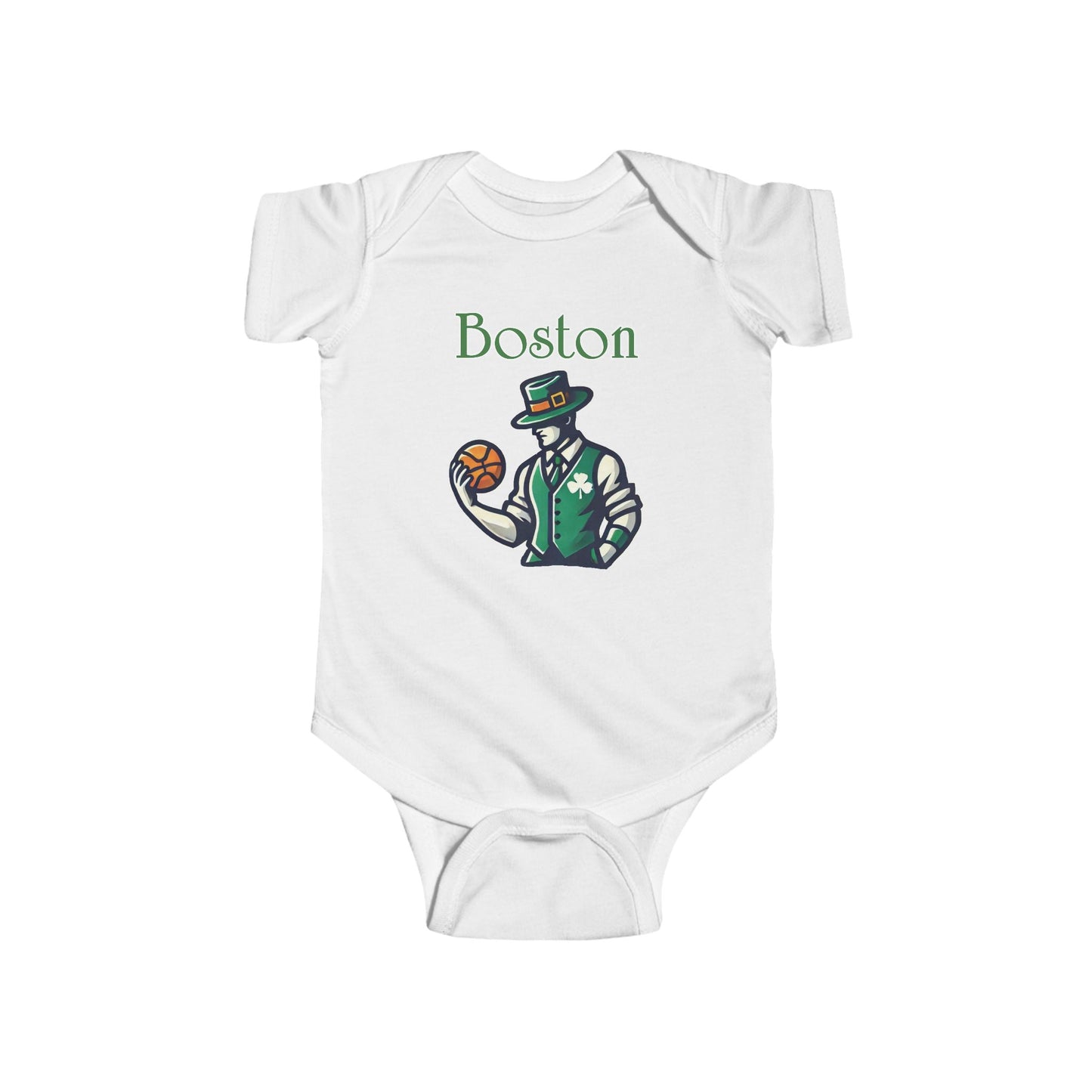 Boston Basketball Infant Bodysuit