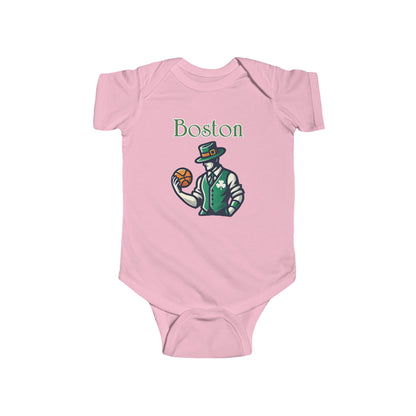 Boston Basketball Infant Bodysuit