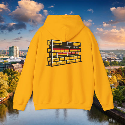 Dortmund Bundesflagge Wall Hoodie