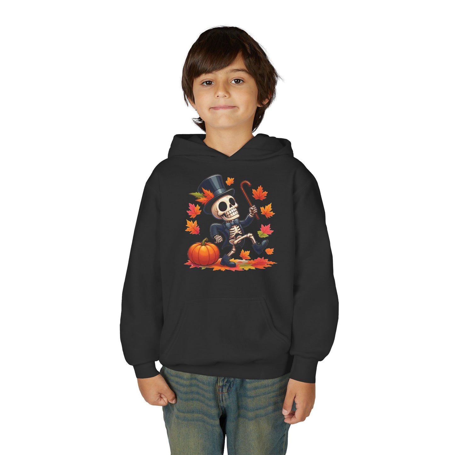 Snazzy Skeleton Youth Hoodie