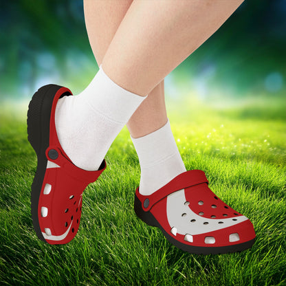 The Turkiye Flag Foam Clogs