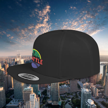 Seattle Baseball Flat Bill Snapback