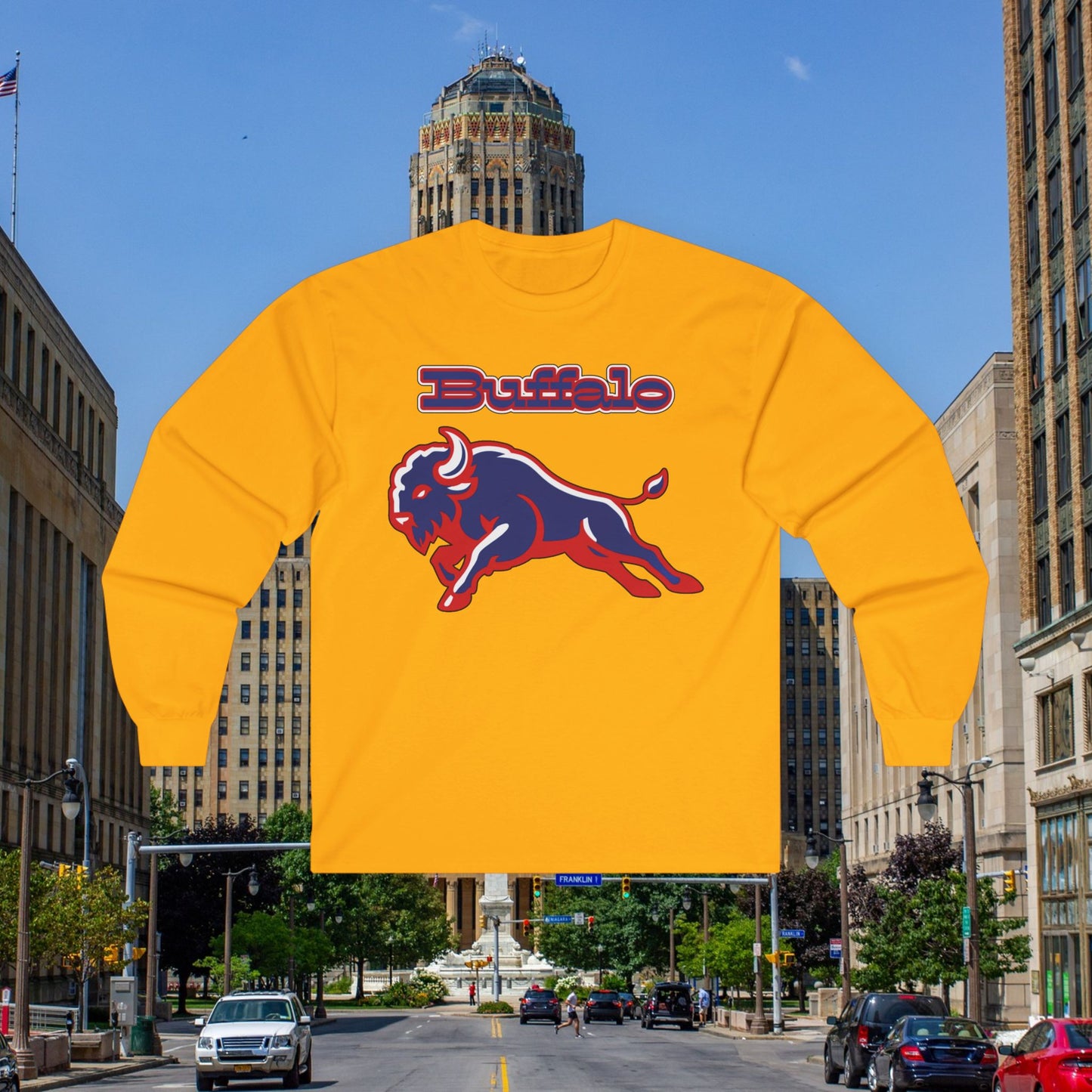 Buffalo Long Sleeve Tee