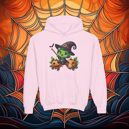 Cute Witch Youth Hoodie