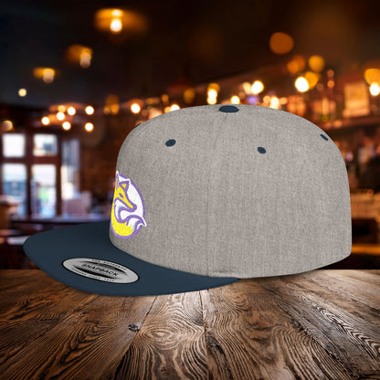 Leicester Logo Flat Bill Snapback