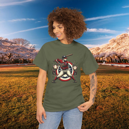 Washington Baseball At Bat Tee