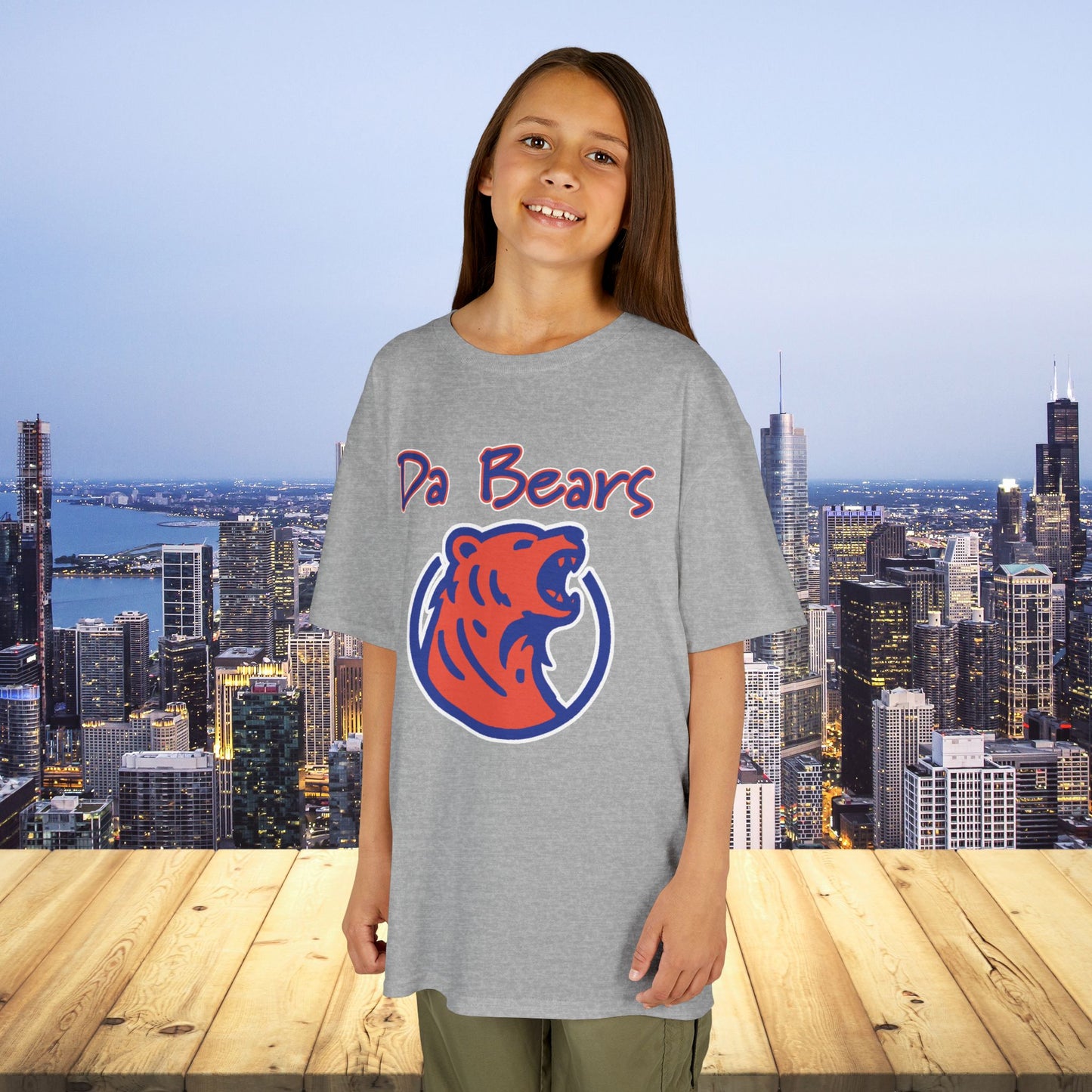 Da Bears Logo Kids Tee