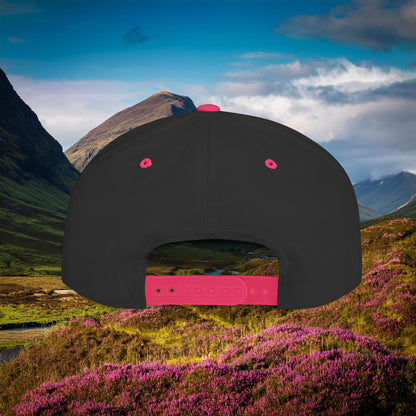 Scotland Thistle Flat Bill Snapback