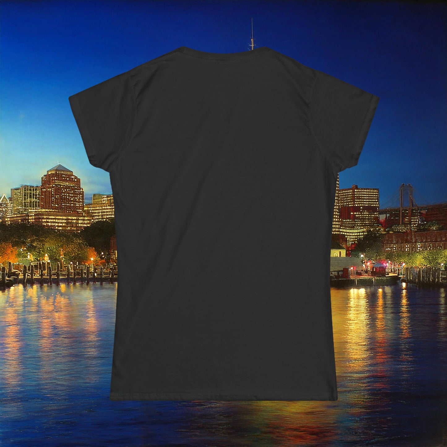 New England Football Women's Softstyle Tee