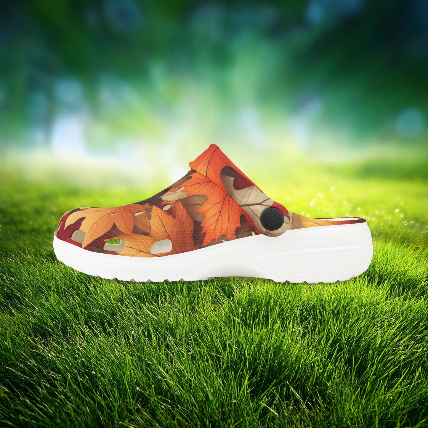 Autumn Leaves Kid's Foam Clogs