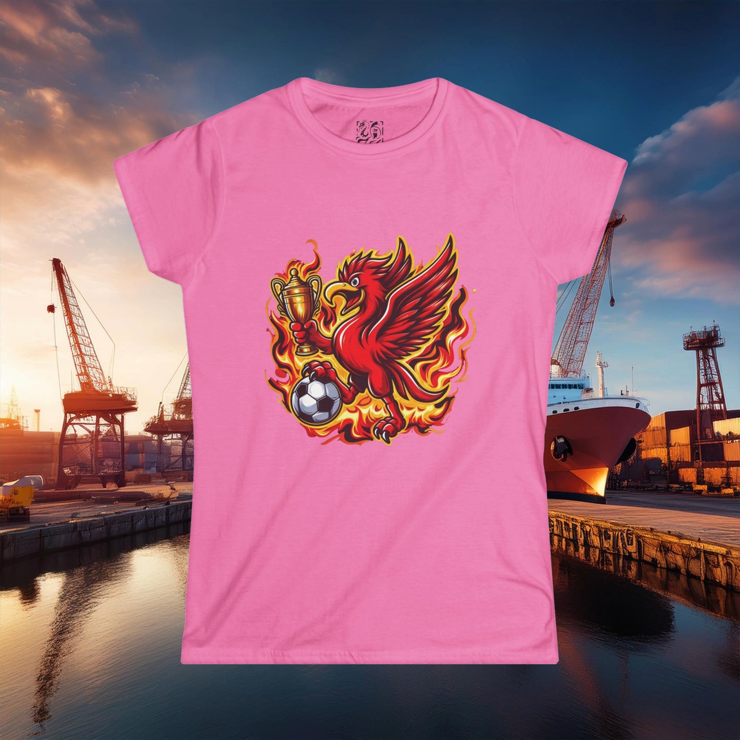 Liverpool Flames Women's Softstyle Tee
