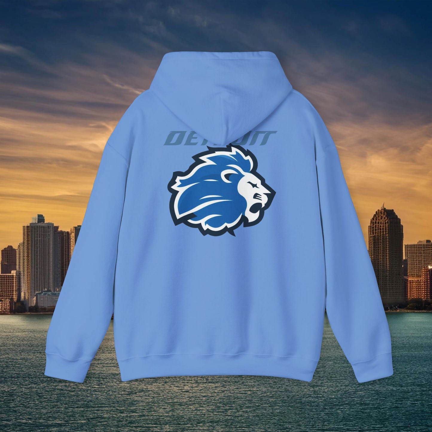 Detroit Football Logo Hoodie