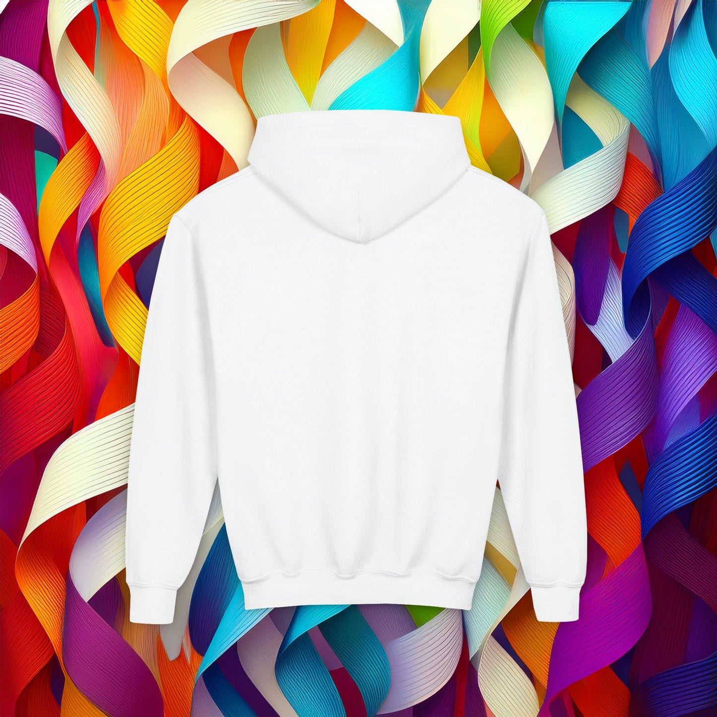 Rainbow Heart Youth Hoodie
