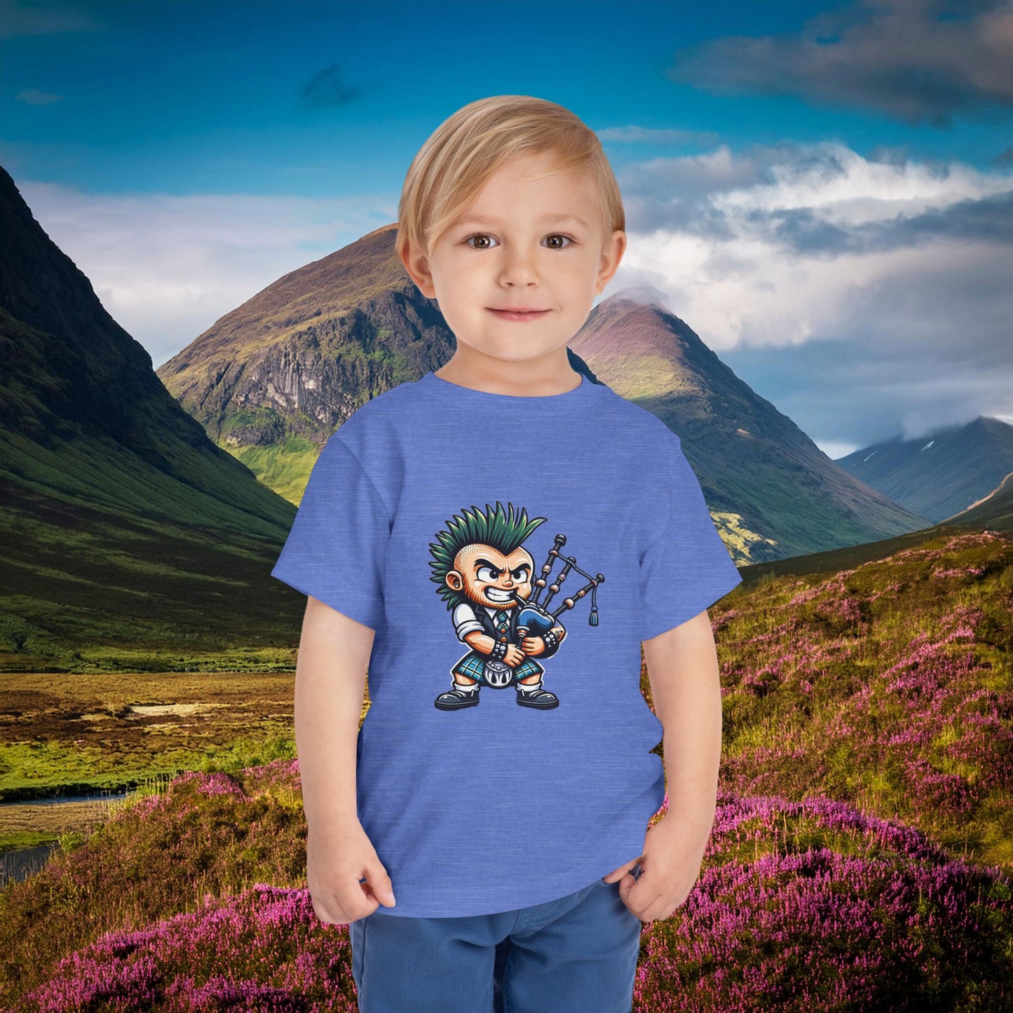 Scottish Punk Rock Toddler Tee