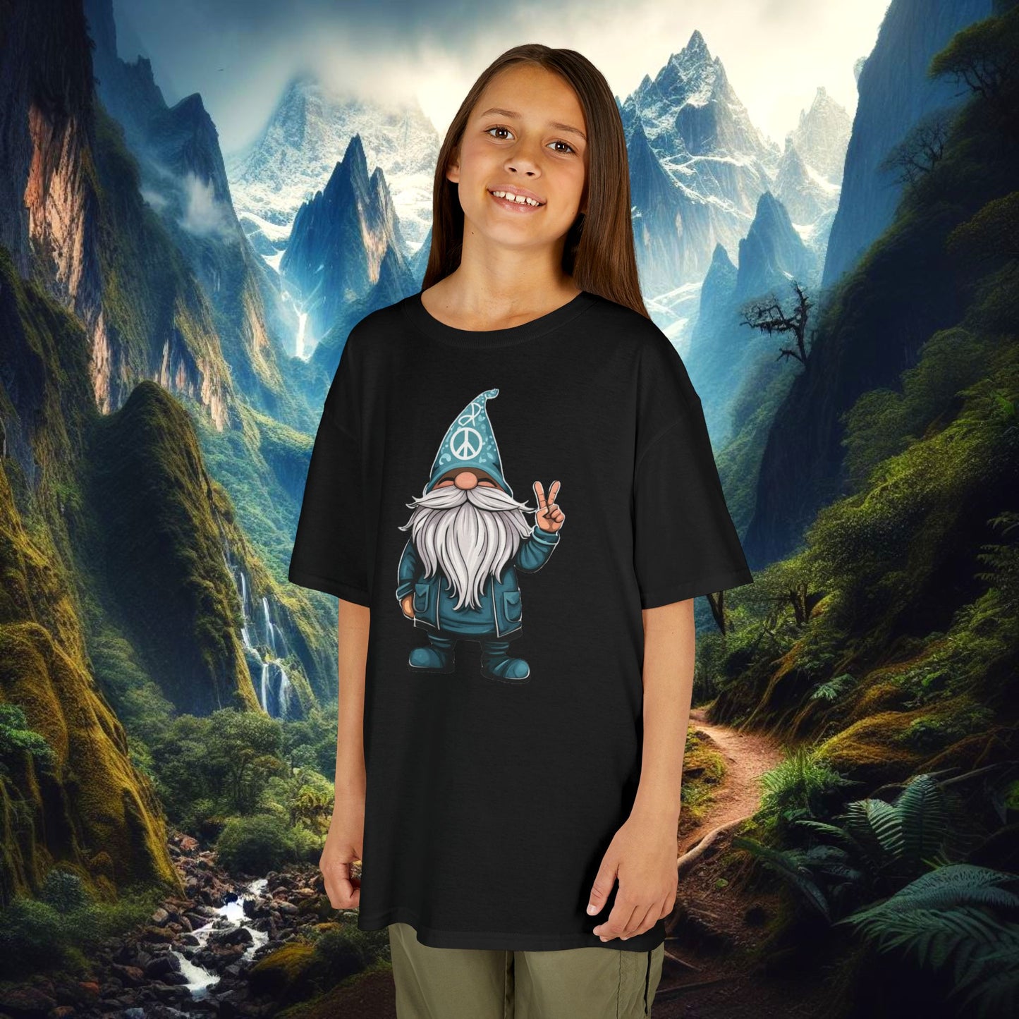 Peace Gnome Kids Tee