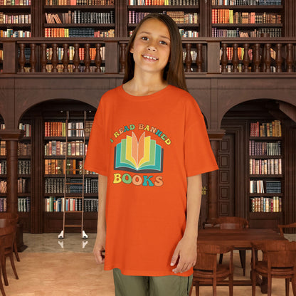 I Read Banned Books Kids Tee